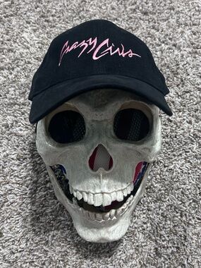 CRAZY GIRLS LAS VEGAS Novelty Souvenir BLACK Strapback DAD HAT Cap